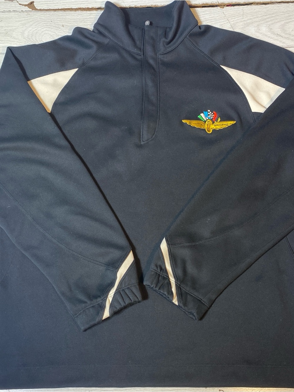 Nike Golf Indianapolis Motor Speedway 1/4 Zip Pullover Jacket Black Men’s Small